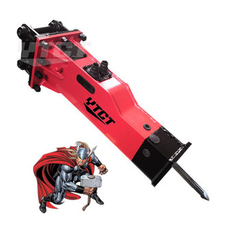 Ytct Red Color Box Type Auto Greasing Hydraulic Hammer